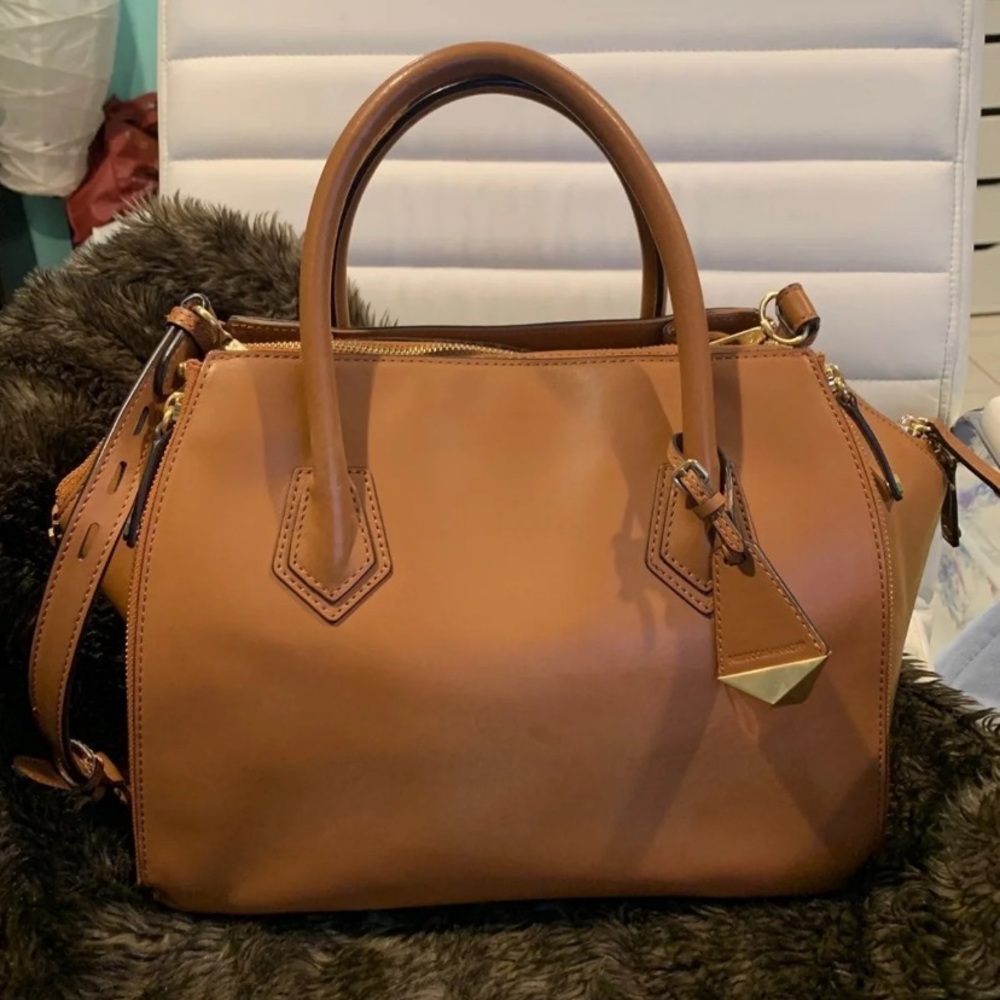 Rebecca Minkoff Perry satchel in camel, like new